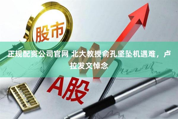 正规配资公司官网 北大教授俞孔坚坠机遇难，卢拉发文悼念